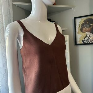 Ever New Brown Tank Top